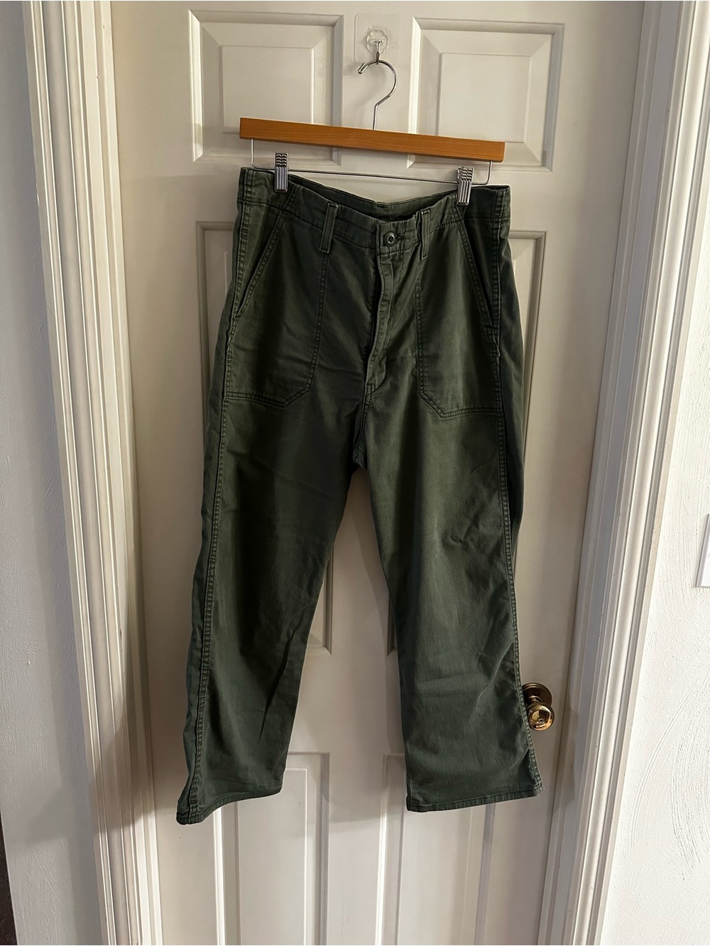 Levi's Olive Green Cargo Trousers